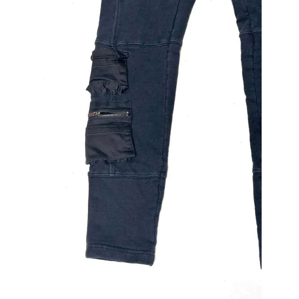 Free People Movement Black Utility Cropped Trail Leggings High Waist S